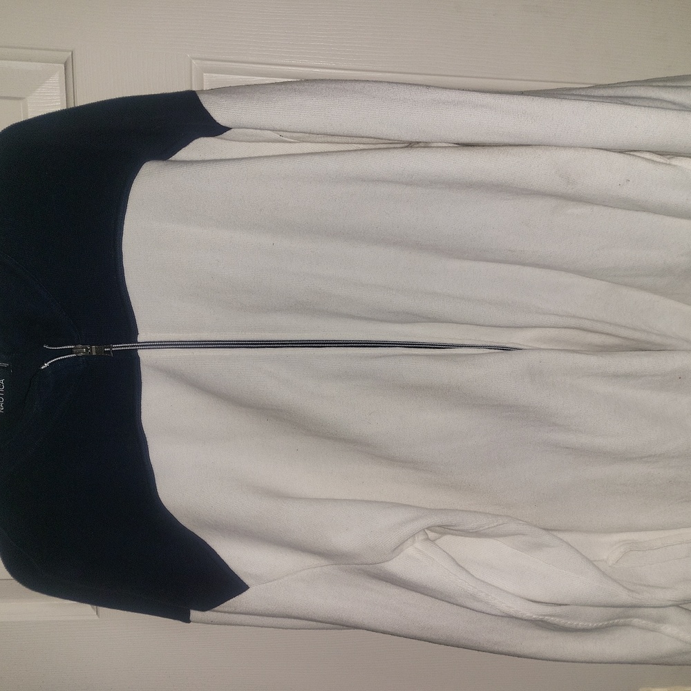 Nautica zip up shirt size XXl